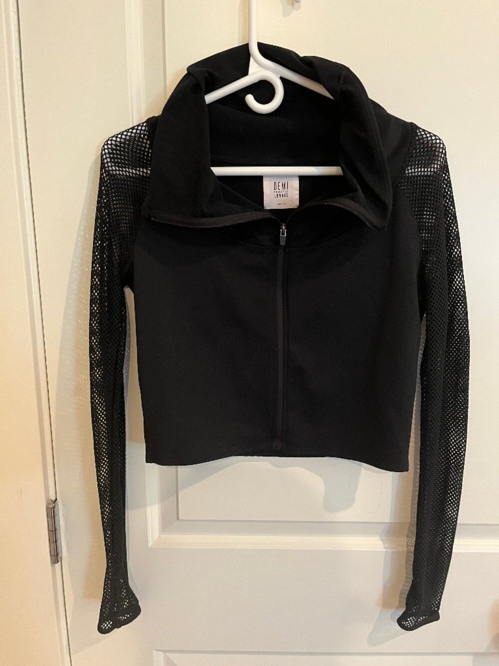 Demi Lovato Fabletics Bella midi jacket